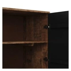 Rendez Vous Déco Petit Buffet 2 Portes En Bois De Manguier Et Métal 11 Rendez Vous Déco Petit Buffet 2 Portes En Bois De Manguier Et Métal -Boutique Maisons du Monde petit buffet 2 portes en bois de manguier et metal 5
