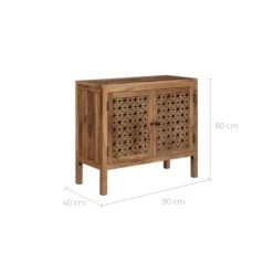Rendez Vous Déco Petit Buffet Ajouré En Bois De Manguier 9 Rendez Vous Déco Petit Buffet Ajouré En Bois De Manguier -Boutique Maisons du Monde petit buffet ajoure en bois de manguier 3
