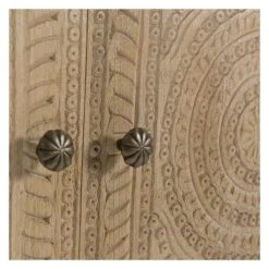 Rendez Vous Déco Petit Buffet En Bois Gravé 2 Portes -Boutique Maisons du Monde petit buffet en bois grave 2 portes 4