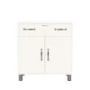 Tenzo Petit Buffet Vintage L86cm Blanc Cassé