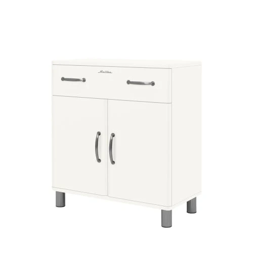 Tenzo Petit Buffet Vintage L86cm Blanc Cassé 3 Tenzo Petit Buffet Vintage L86cm Blanc Cassé – Image 3