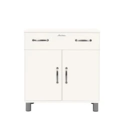 Tenzo Petit Buffet Vintage L86cm Blanc Cassé