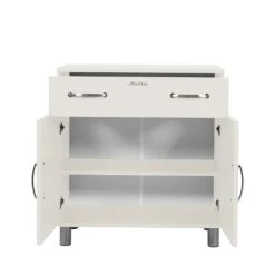 Tenzo Petit Buffet Vintage L86cm Blanc Cassé 9 Tenzo Petit Buffet Vintage L86cm Blanc Cassé -Boutique Maisons du Monde petit buffet vintage l86cm blanc casse 3