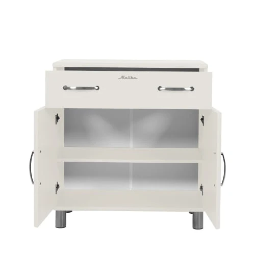 Tenzo Petit Buffet Vintage L86cm Blanc Cassé 4 Tenzo Petit Buffet Vintage L86cm Blanc Cassé – Image 4