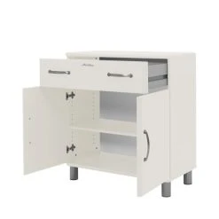 Tenzo Petit Buffet Vintage L86cm Blanc Cassé 10 Tenzo Petit Buffet Vintage L86cm Blanc Cassé -Boutique Maisons du Monde petit buffet vintage l86cm blanc casse 4