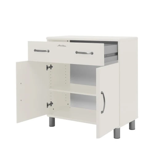 Tenzo Petit Buffet Vintage L86cm Blanc Cassé 5 Tenzo Petit Buffet Vintage L86cm Blanc Cassé – Image 5