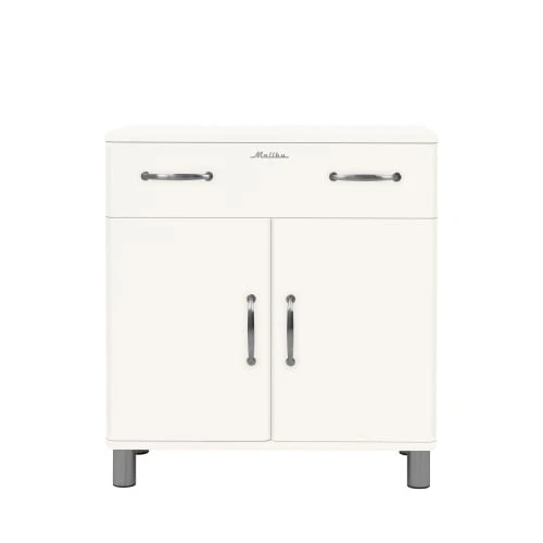 Tenzo Petit Buffet Vintage L86cm Blanc Cassé 1 Tenzo Petit Buffet Vintage L86cm Blanc Cassé