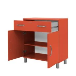 Tenzo Petit Buffet Vintage L86cm Rouge 10 Tenzo Petit Buffet Vintage L86cm Rouge -Boutique Maisons du Monde petit buffet vintage l86cm rouge 4