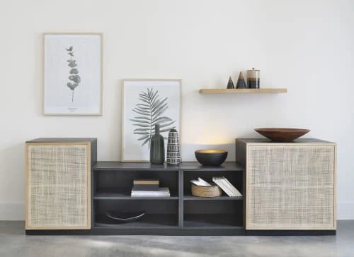 Maisons Du Monde Porte Pour Caisson Modulable Cannage En Rotin 50x67 4 Maisons Du Monde Porte Pour Caisson Modulable Cannage En Rotin 50x67 – Image 4