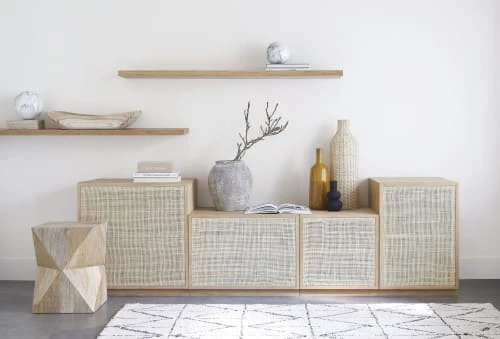 Maisons Du Monde Porte Pour Caisson Modulable Cannage En Rotin 70x47 4 Maisons Du Monde Porte Pour Caisson Modulable Cannage En Rotin 70x47 – Image 4