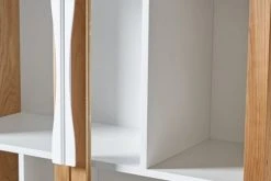 HELLIN Vitrine Scandinave Colorée En Bois 2 Portes Vitrées 2 Tablettes -Boutique Maisons du Monde vitrine scandinave coloree en bois 2 portes vitrees 2 tablettes 2