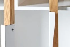 HELLIN Vitrine Scandinave Colorée En Bois 2 Portes Vitrées 2 Tablettes -Boutique Maisons du Monde vitrine scandinave coloree en bois 2 portes vitrees 2 tablettes 4